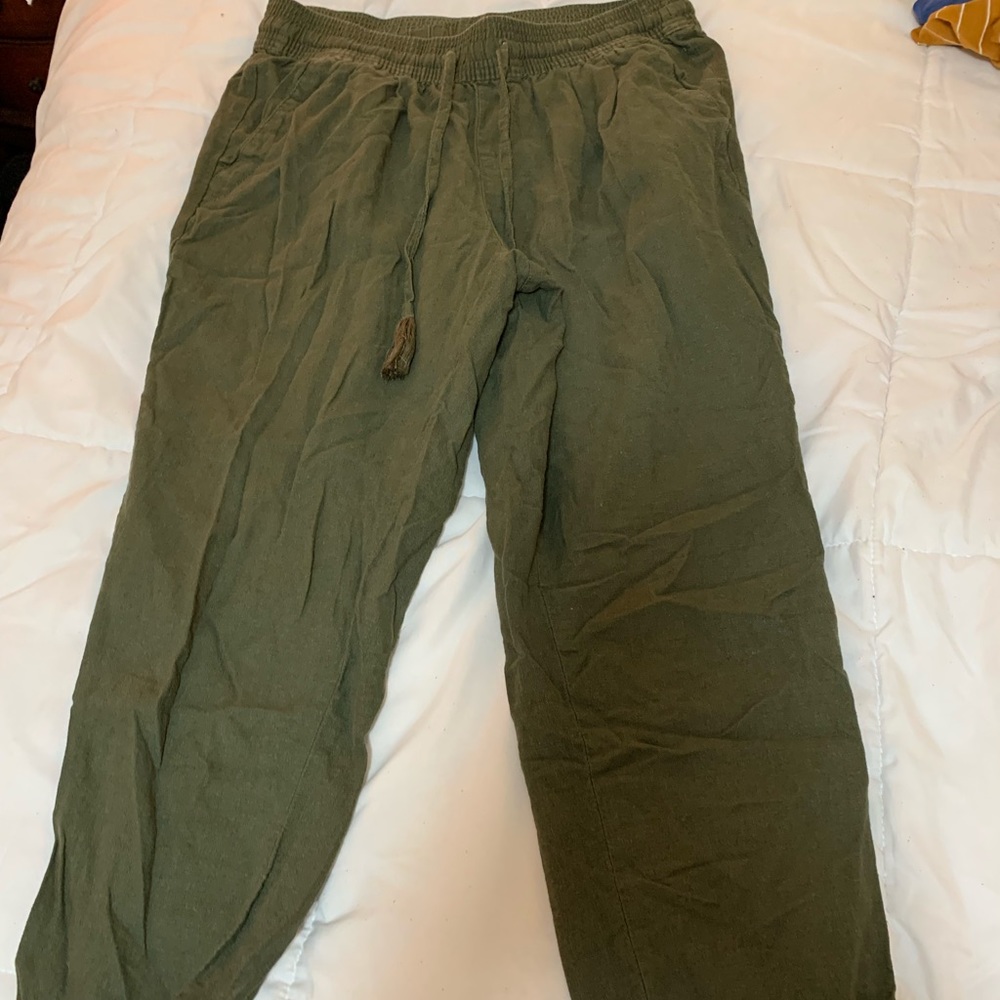 Olive pants